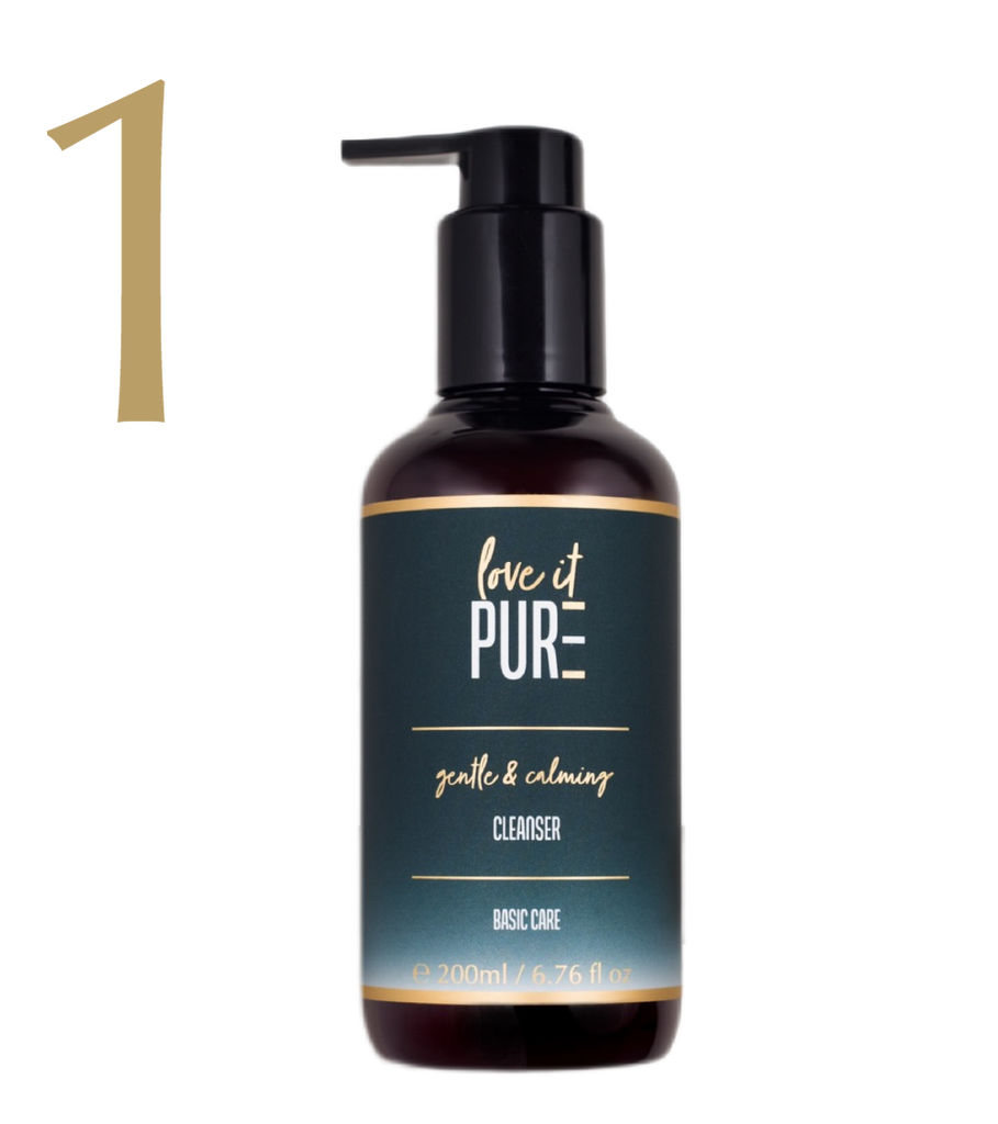 Step 1 - Gesichtsreinigung