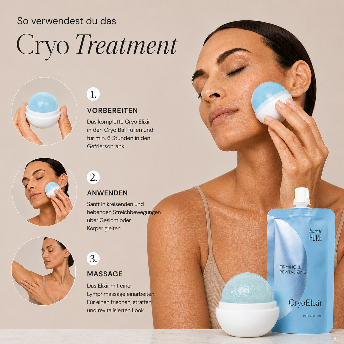 Cryo Treatment Starter-Set Firming & Revitalizing