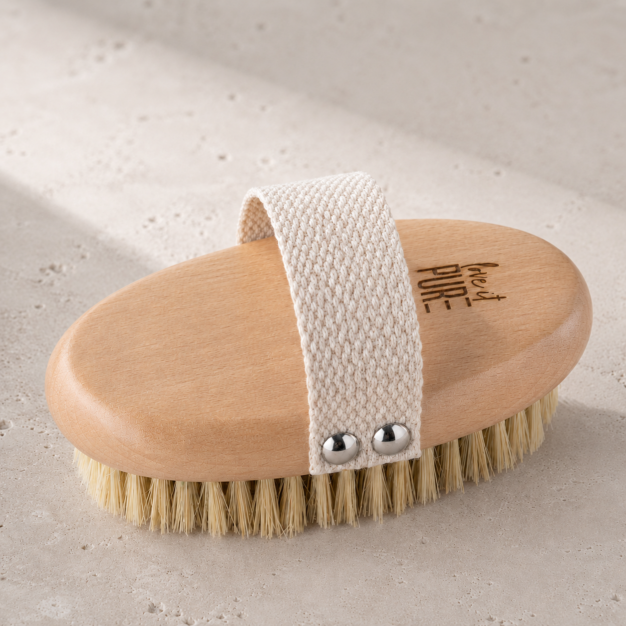 THE BODY BRUSH - Körperbürste für die Trockenmassage
